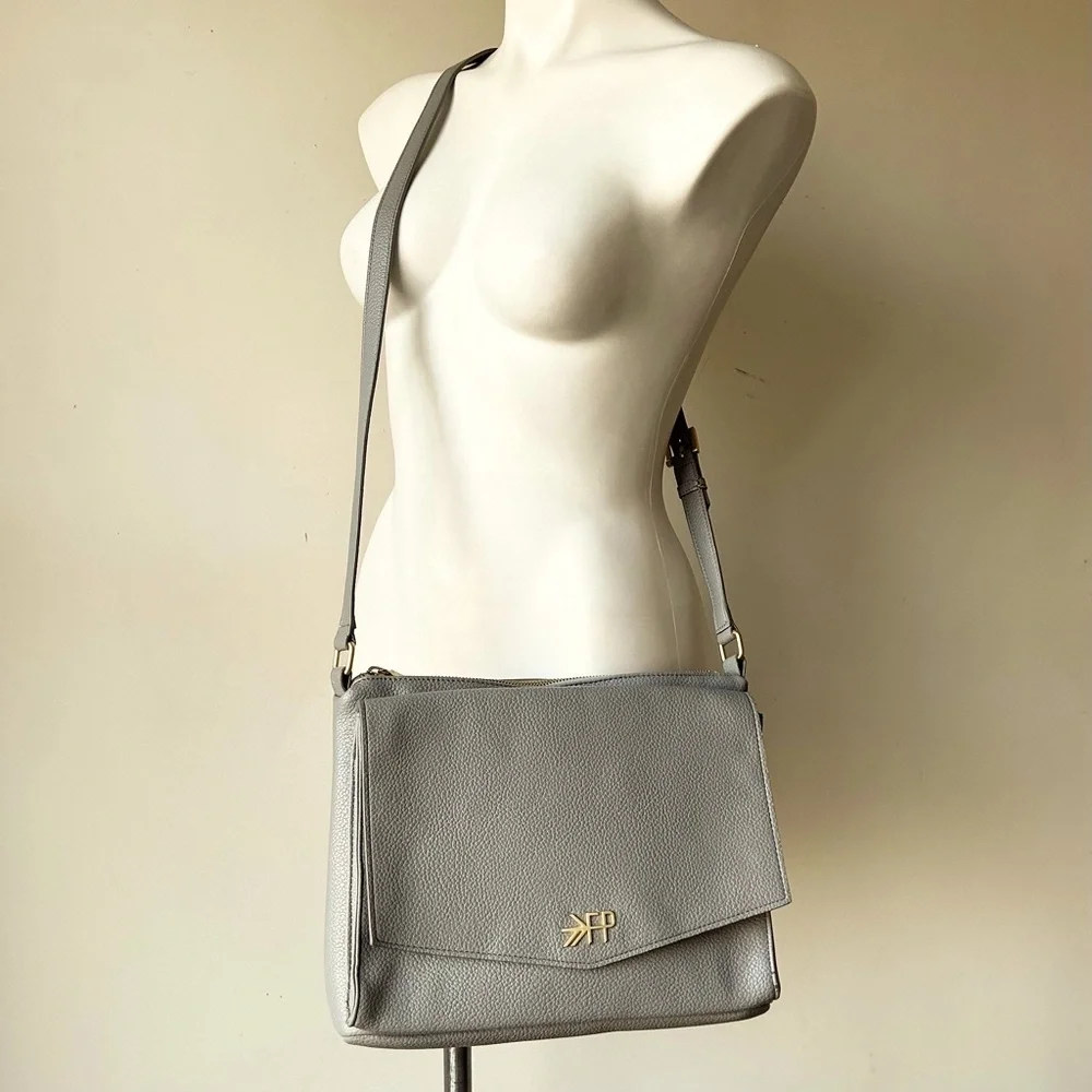 Freshly Picked Classic Crossbody Bag Diaper Bag Companion In Stone - Picture 13 of 13